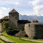 Panoramablick Fürstentum Liechtenstein Von Christian